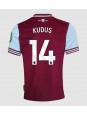 West Ham United Mohammed Kudus #14 Domácí Dres 2024-25 Krátký Rukáv